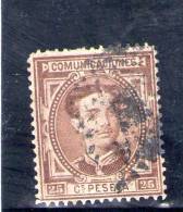 SPAIN 1876 O - Gebraucht