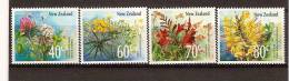 Nouvelle-Zelande New Zealand 1989 Yvertn° 1019-22 *** MNH Cote 7 Euro Flore Bloemen Flowers - Ungebraucht