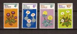 Nouvelle-Zelande New Zealand 1972 Yvertn° 567-70 *** MNH Cote 7,50 Euro Flore Bloemen Flowers - Ongebruikt