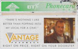 United Kingdom, BTP-225,  Vantage Pharmacy, Mint,  Catalogued £40  Please Read. - BT Privé-uitgaven