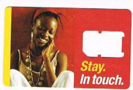 TANZANIA - CELTEL (GSM SIM) - STAY. IN TOUCH. -  USED WITHOUT CHIP - RIF. 2640 - Tansania