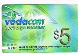 TANZANIA - VODACOM / VODAGO  (GSM RECHARGE) - 5  -  USED  -  RIF. 2641 - Tanzania