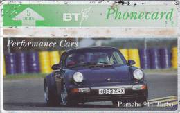 United Kingdom, BTG-260, Performance Cars (3) Porsche 911 Turbo,  Mint,  Only 500 Issued, Catalogued £15 - BT Emissioni Generali