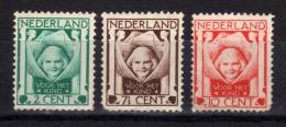 NEDERLAND - 1924 YT 159-160-161 ** CPL - Unused Stamps