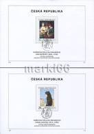 Czech Republic - 2012 - Art On Stamps - FDSs (first Day Sheets) With Stamps From Stamp Set - Covers & Documents