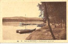 LAC DES SETTONS ,EMBARCADERE SUR LE LAC    REF 29989 - Montsauche Les Settons