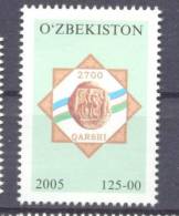 2005. Uzbekistan, 2700y Of Qarshi, 1v,  Mint/** - Uzbekistan