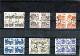 1991 - Hotels Et Auberges III Yv No 3971/3976 Et Mi No 4710/4715 - Used Stamps
