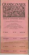 4 Nos DE LA REVUE DE GASTRONOMIE MEDICALE GRANDGOVSIER 1949 A 1954 - Cucina & Vini