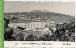 „Ceuta“,   Ansichtskarte  Ungebrauchte Karte - Ceuta