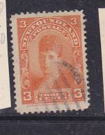 CANADA TERRE NEUVE N° 68 3C ORANGE PRINCESSE ALEXANDRA OBL - 1908-1947