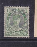 CANADA TERRE NEUVE N°89 1C VERT REINE MARY OBL - 1908-1947