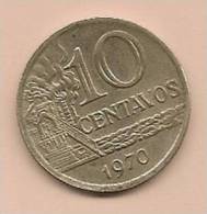 10 Centavos BRESIL 1970 - Brazil