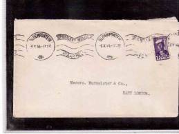 TEM8115  -   SOUTH AFRICA STORIA POSTALE    /   BLOEMFONTEIN  6.10.1944 - Cartas