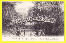 * Dadizele (Moorslede - West Vlaanderen) * (Editeur A. Herman - Mahieu) Pont Dans Le Parc Du Chateau, Brug Kasteel, CPA - Moorslede