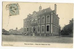 PACY Sur EURE  - Place De L'Hôtel De Ville. - Pacy-sur-Eure