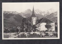 CPA - SIGRISWIL - Kirche - Vaches - Sigriswil