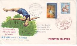 Japan, International Athletic Meet At Tokyo 1963, Diving, Pole Vault, Running, Sport Week - Diving