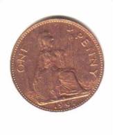 GREAT BRITAIN    1  PENNY  1967  (KM# 897) - D. 1 Penny