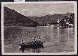 Magadino - Lago Maggiore - Barca E Pescatori Ca 1946 ; Form. 10 / 15 (10´163) - Magadino