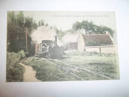 2khu - CPA N°91 - Entrée Du Train En Gare De GUINES - Environs De Calais - [62] - Pas De Calais - Guines