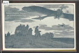 DEUTSCHER LUFTFLOTTEN VEREIN - ABFAHRT DEUTSCHER FLIEGER ZUR GELÄNDEAUFKLÄRUNG - TB - 1914-1918: 1st War