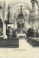 54 - FOUG - Intérieur De L'église 1915 - Foug