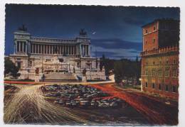 1767.  Roma Di Notte - Piazza Venezia E Monumento A Vittorio Emanuele II - Orte & Plätze