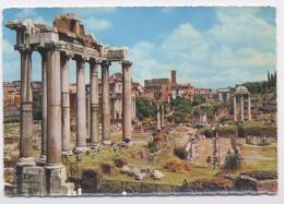 1768.  Roma - Foro Romano - Tempio Di Saturno - Piazze