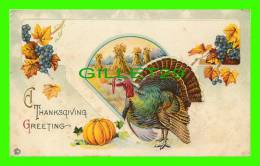 THANKSGIVING GREETING - PUMPKIN, PUMPKIN - SERIES No 690 A - - Thanksgiving