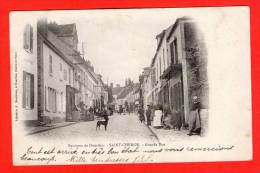 Environs De Dourdan - SAINT CHERON - Grande Rue. (très Belle Animation) - Saint Cheron