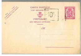Carte 129 -10% Surcharge Locale, Neuve - Briefkaarten 1934-1951