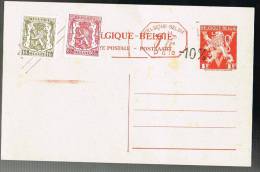 Carte 138 M1 -10% Surcharge Locale, Neuve, Avec Timbres Complémentaires à 10c Et 65c - Postcards 1934-1951