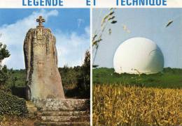 22 - PLEUMEUR BODOU -  LE MENHIR DE ST DUZEC EET LA RADOME - Pleumeur-Bodou