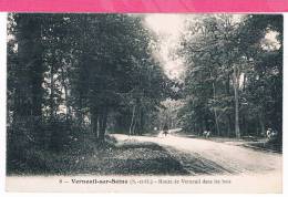 78 : VERNEUIL SUR SEINE , Route De Verneuil Dans Les Bois - Verneuil Sur Seine