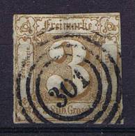 Deutschland: Thurn Und Taxis Mi 17 Used/cancelled - Oblitérés