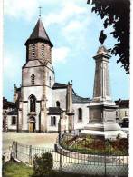 CPA  87      AIXE SUR VIENNE           PLACE DE L EGLISE       MONUMENT AUX MORTS - Aixe Sur Vienne