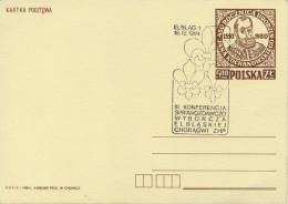 Poland 1984 Postal Stationery Postcard 5 Zl. With Special Cancel 3th Scout Conference Unused - Covers & Documents