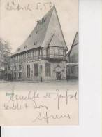 Litho Goslar Brusttuch Grl. 19.6.1904 Von Goslar N. Cassel 2 Stempel Badehallen - Goslar