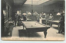 Delcampe - PARIS -  Café Gibelin, 18 Rue De La Sorbonne,Académie De Billard. - Paris (05)