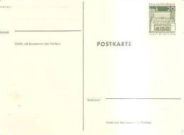 66849)cartolina Postale Tedesca Con Un Valore + Annullo - Errors & Oddities