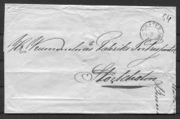 1849 Sweden Westeras Cover - ... - 1855 Prephilately