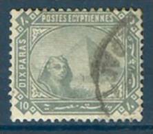 Egypt 1879 - 1902 ( De La Rue - 10 Paras ) - Used - 1866-1914 Khédivat D'Égypte