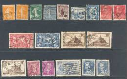 France - Frankrijk - 1921 - 1935  Petit Lot - Sonstige & Ohne Zuordnung