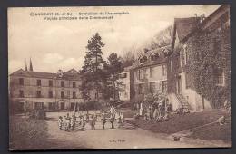 CPA  ANCIENNE- FRANCE- ELANCOURT (78)- ORPHELINAT DE L'ASSOMPTION- FACADE PRINCIPALE- BELLE ANIMATION- RONDE D'ENFANTS - Elancourt