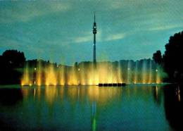 AK Dortmund, Westfalenpark, Wasserorgel, Fernsehturm, Gel 1977 - Dortmund