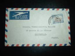 LETTRE PAR AVION POUR A FRANCE TP 1 OBL. 27 IV 50 JOHANNESBURG - Lettres & Documents