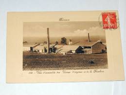 Carte Postale Ancienne : PUISEAUX : Vue D' Ensemble Des Usines D'engrais Et De La Féculerie - Briare