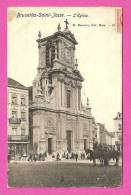 Bruxelles-Saint-Josse - L'Eglise - Animée - Chevaux - MARCOVICI - 1909 - St-Josse-ten-Noode - St-Joost-ten-Node