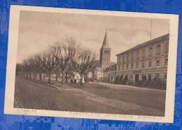 CPA - SIEGBURG - Marktplatz - Kath Kirche - Gymnasium - Siegburg